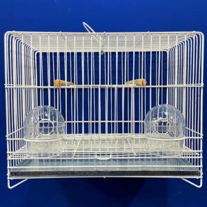 220 - GAIOLA EXPOSIÇÃO CANÁRIO - 2 COMEDORES