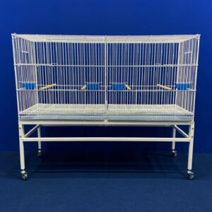 209 - VOADEIRA P/ CALOPSITAS - MALHA LARGA (1 + SUPORTE)