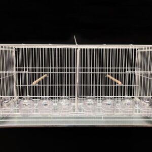 231* - CRIADEIRA 8 COMEDORES - LATERAIS MÓVEIS (CANÁRIO DE PORTE)