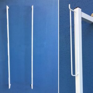 272 - SUPORTE FIXO DE PAREDE P/ 5 CRIADEIRAS